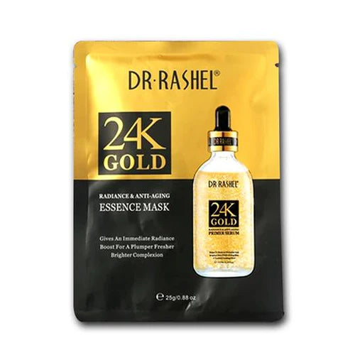 24K GOLD ESSENCE FACIAL MASK (5 Masks)