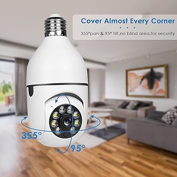 Light Bulb Security Camera