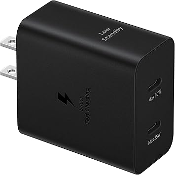 SAMSUNG 50W Duo Power Adapter Wall Charger