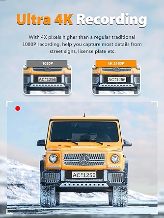 Car dashboard camera