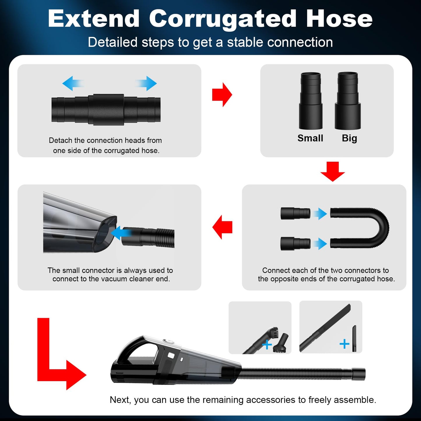 Portable car Vacuum Cleaner
