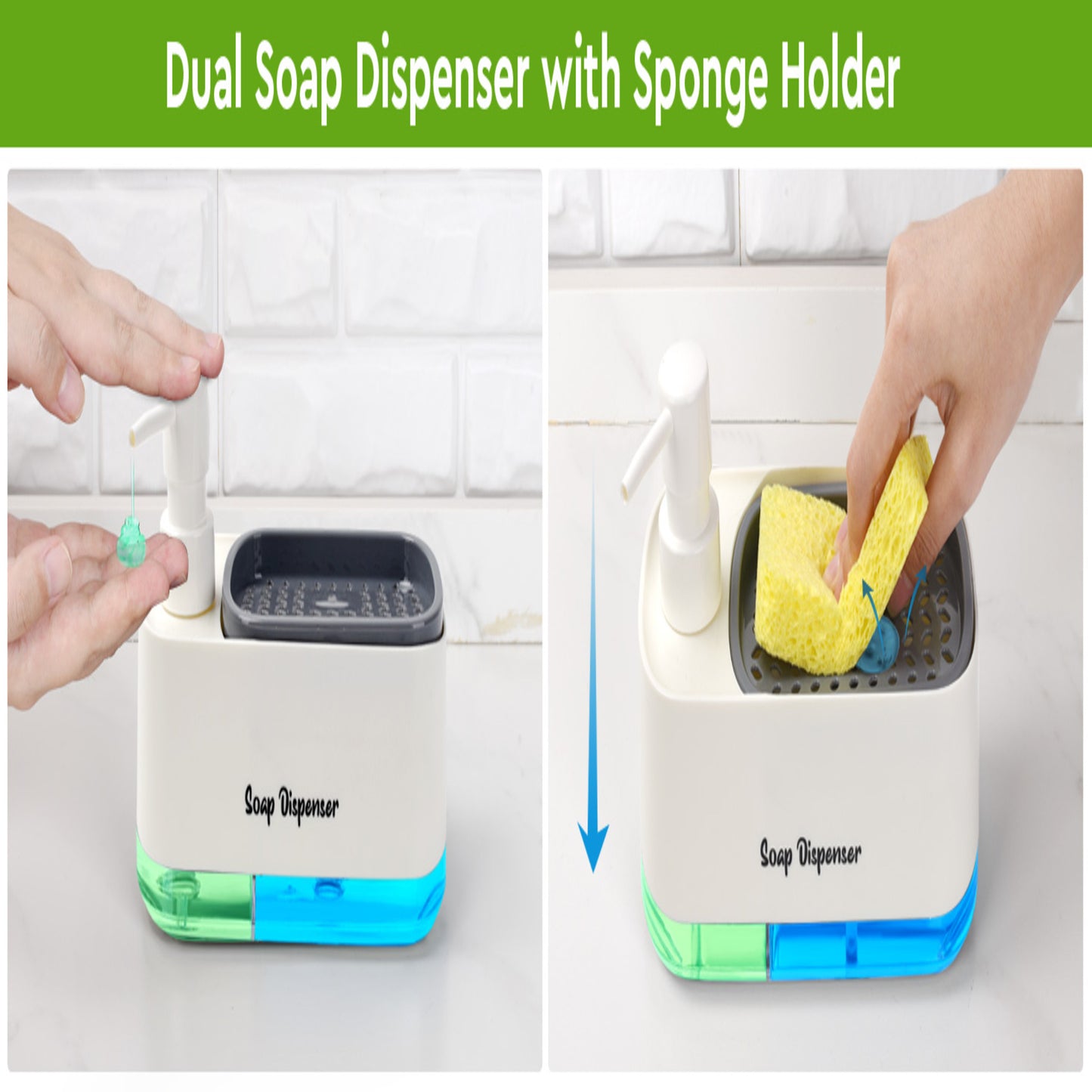Hand and Dish Soap Dispenser