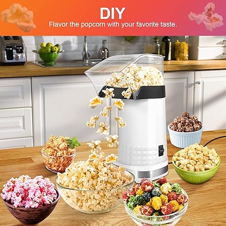 Mini popcorn maker machine portable & electric for Home & kids