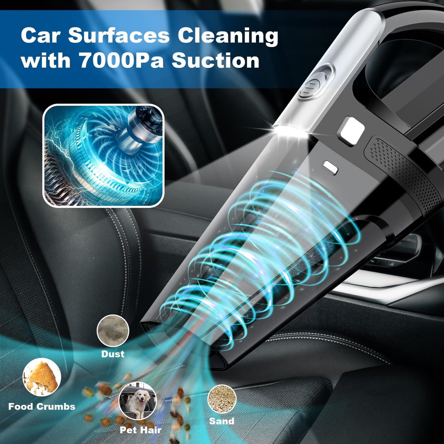Portable car Vacuum Cleaner