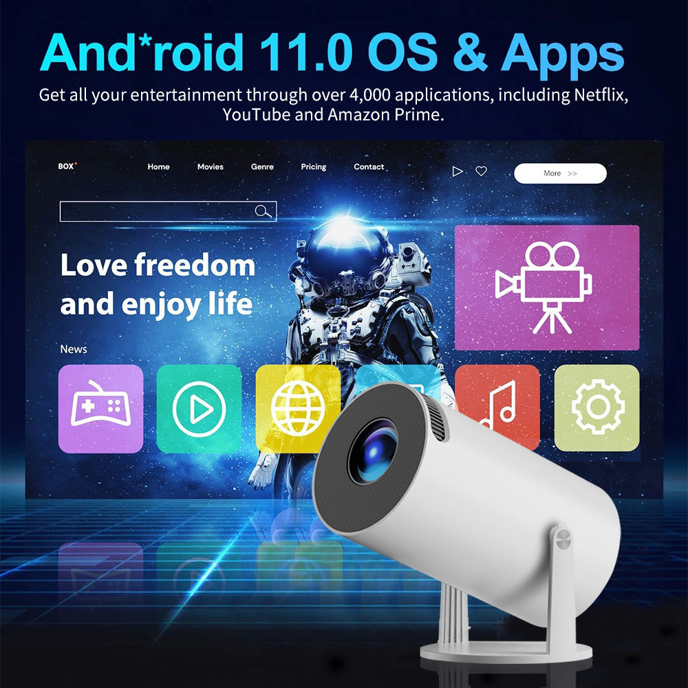 X10 Plus Retro Game Console with Projector
