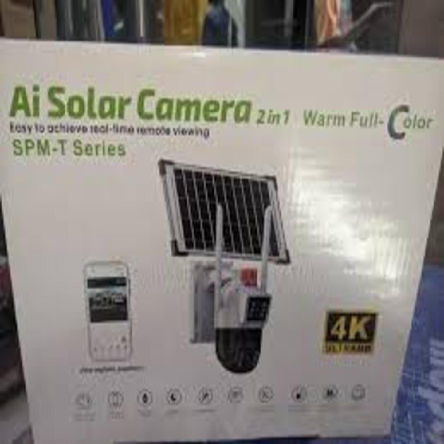 Ai solar camera 2in1