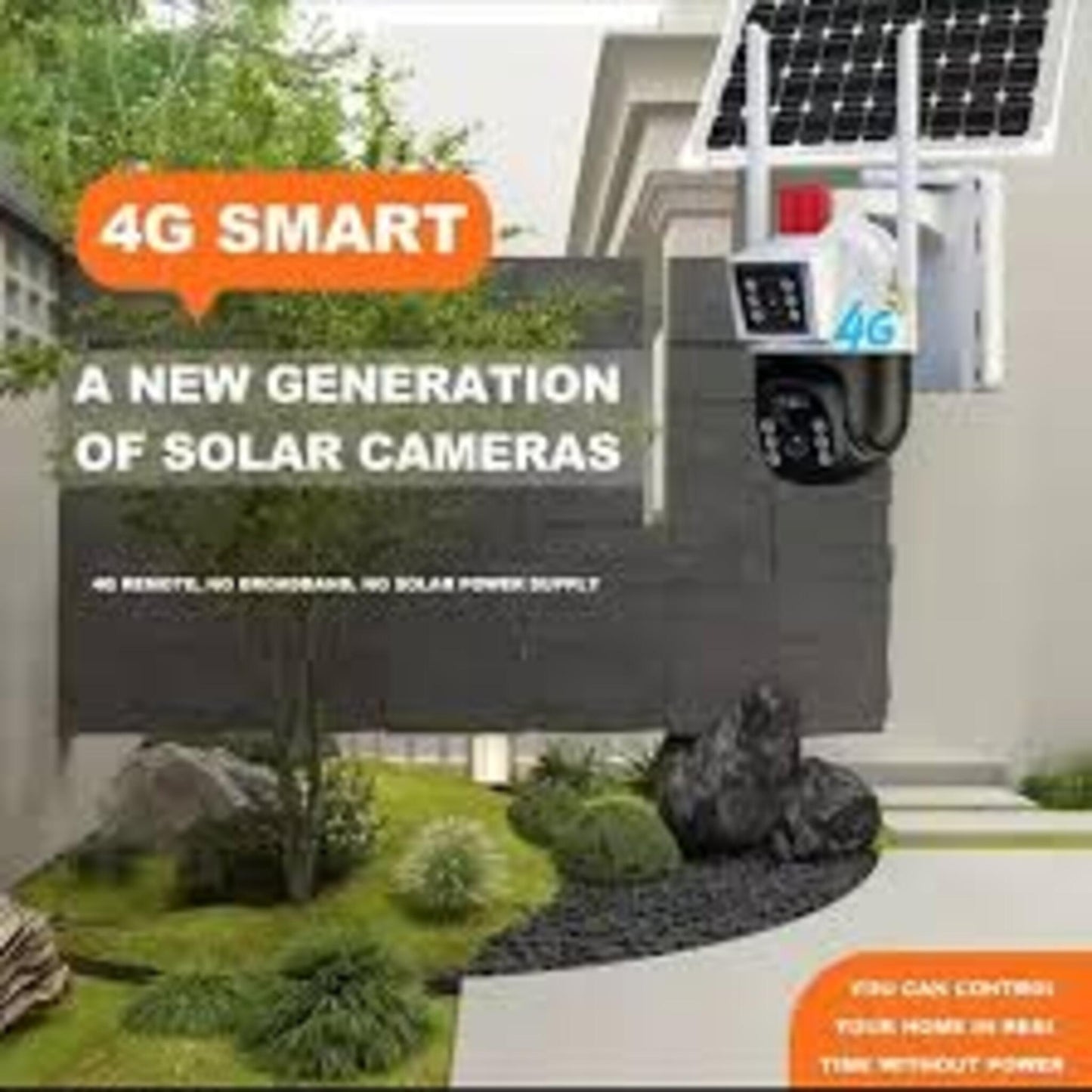 Ai solar camera 2in1