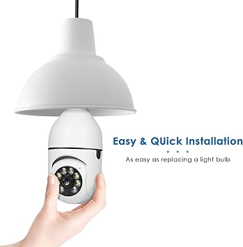 Light Bulb Security Camera