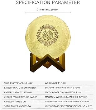 3D Moon Quran Speaker