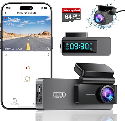 Car dashboard camera