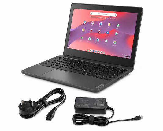 Lenovo 100e Chromebook 4GB RAM 32GB – Play Store Supported