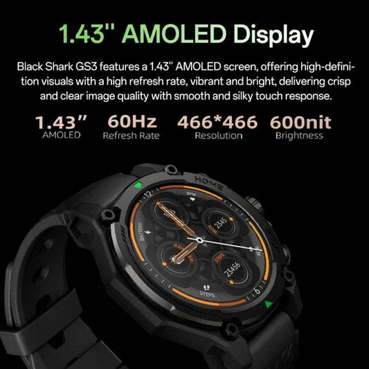 Black Shark GS3 Sport Smartwatch