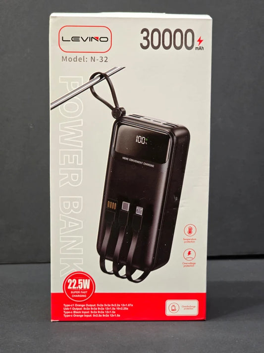 Levino 30000mAh Power Bank