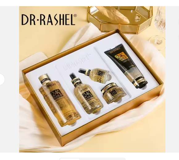 Dr.Rashel 24K Gold Radiance And Anti-Aging Skin Care 5 Piece Set